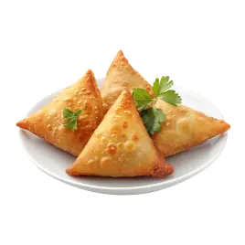 Delicious samosas