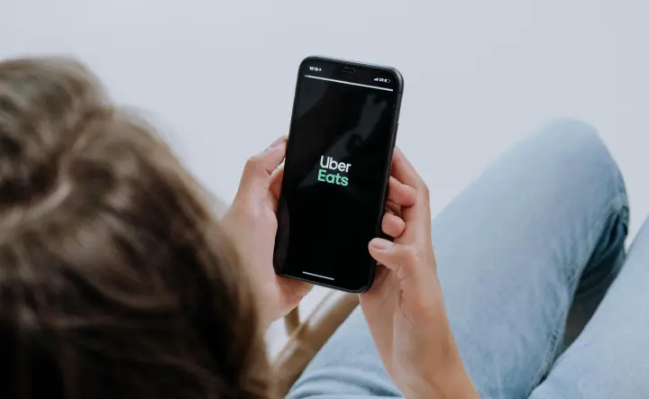 Uber Eats app